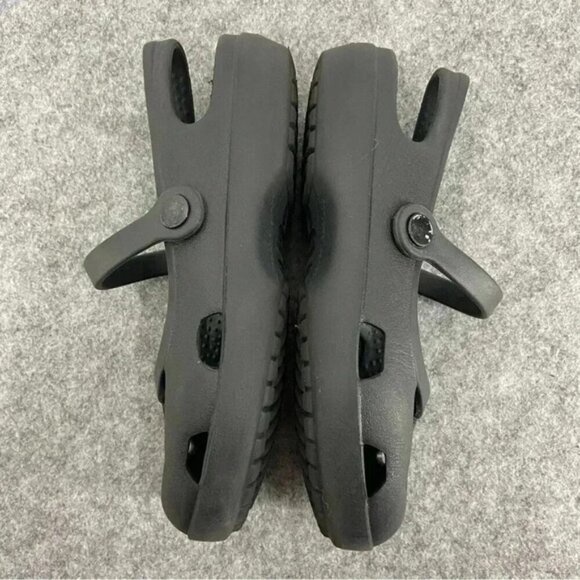 CROCS Shayna Mary Jane Slip On Black Flats Child Size 12 - Picture 10 of 10